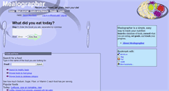 Desktop Screenshot of mealographer.com